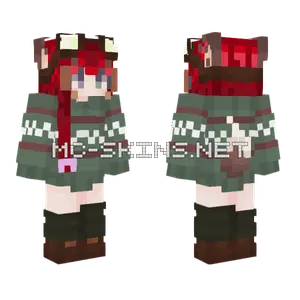 Yeoukitsune Christmas Minecraft skin