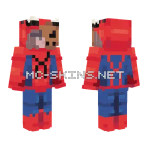 Yes Spiderman Suit Minecraft skin