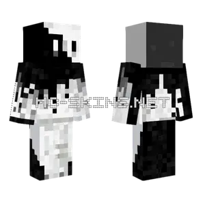 Yin Yang V2 Minecraft skin