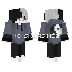 Yingyang Dude Minecraft skin