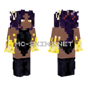 Yoruichi Shihoin Minecraft skin