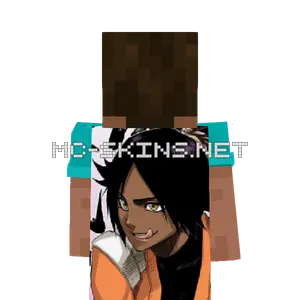 Yoruichi Shihouin cape, outside and lining