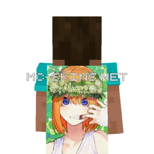 Yotsuba Nakano cape, outside and lining