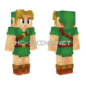 Young Link Minecraft skin