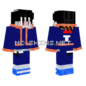 Young Uchiha Obito Minecraft skin