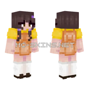 Younghee Red Light Green Light Squid Game Minecraft skin