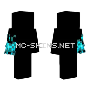 Yuji S Divergent Fist Template Minecraft skin