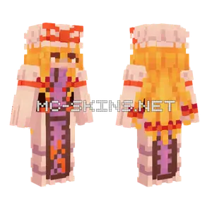 Yukari Yakumo Work Attire Minecraft skin