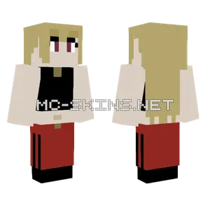 Yuki Tsukumo Culling Game Minecraft skin
