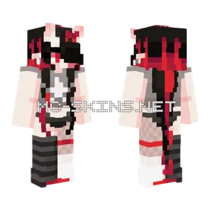 Yuri Vampire Imp Pajamas Minecraft skin