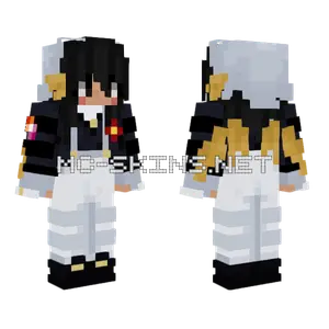 Yuri Wedding Quackity Minecraft skin