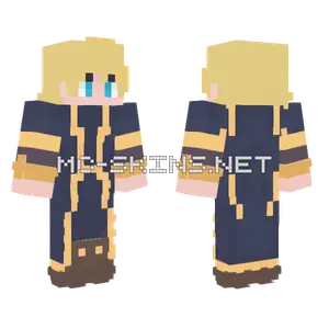 Zane Year 2 Minecraft skin