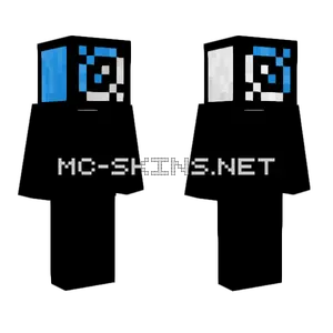 Zdarken Blue Outfit Minecraft skin