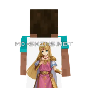 Zelda Armor cape, outside and lining
