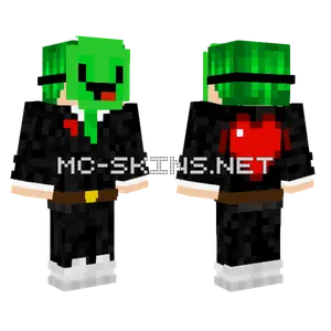 Zelenik Romantyk Minecraft skin
