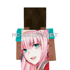 Zero Two cape, outside and lining