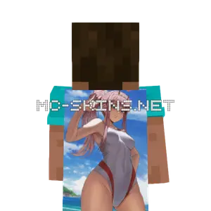Zero Two Beach cape, outside and lining