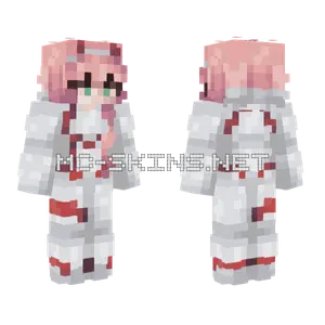Zero Two Skin Minecraft skin
