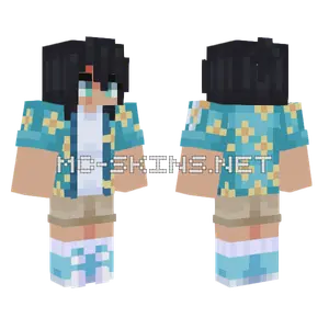 Zipher Girl Minecraft skin