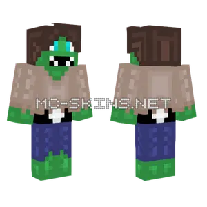 Zombie 9 Minecraft skin
