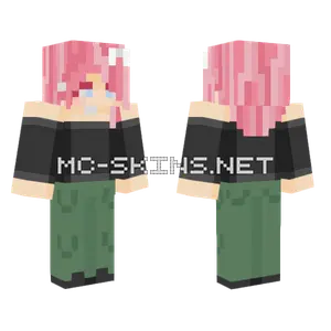 Zombie Apocalypse Girl Minecraft skin