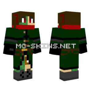 Zombie Apocalypse Survivor Maki Minecraft skin