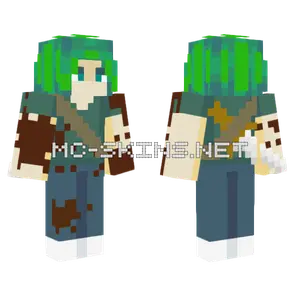 Zombie Blood Brother Minecraft skin