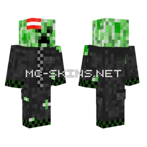 Zombie Creeper Minecraft skin