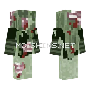 Zombie Girl D Minecraft skin