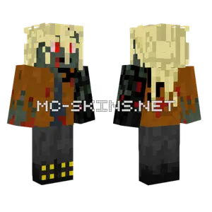 Zombie Girl Minecraft skin