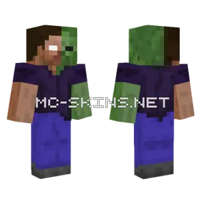 Zombie Herobrine Hybrid