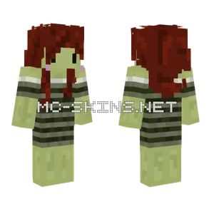Zombie Me Minecraft skin