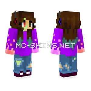 Zombie Owl Minecraft skin