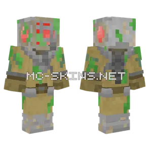 Zombie Scuba Diver Minecraft skin