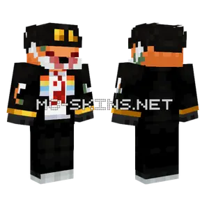 Zombified Fundy Minecraft skin