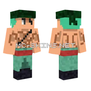 Zoro Minecraft skin