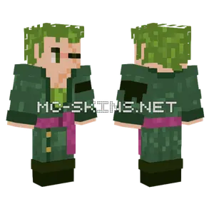 Zoro Minecraft skin