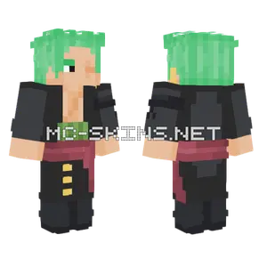 Zoro Black Minecraft skin