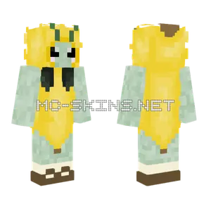 Zorp Banana Minecraft skin