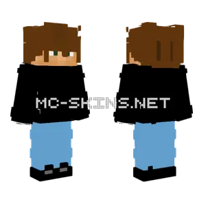 Zufdcst Blue Outfit Minecraft skin