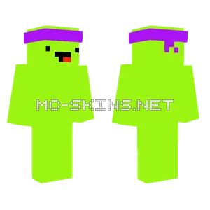 Zynticc Green Blob Minecraft skin