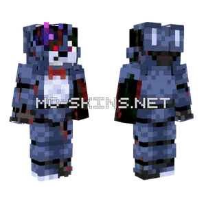 Zyro Bonnie Promised Life Red Minecraft skin
