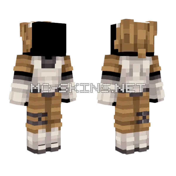0141 Kabutops Minecraft skin, front and back