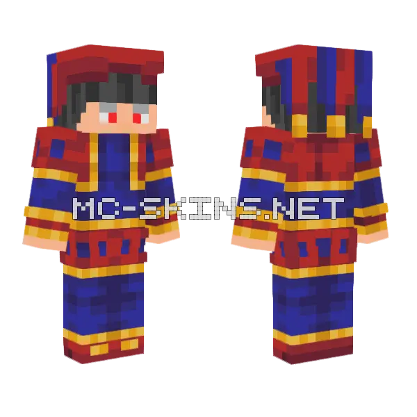 02 2nt Fome Minecraft skin, front and back
