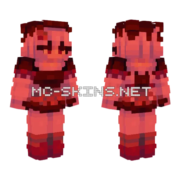 020 Sf Attack Minecraft skin, front and back