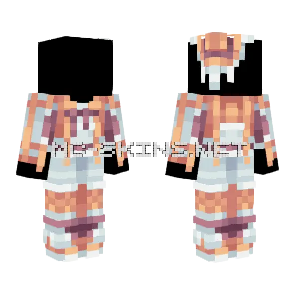 0284 Masquerain Space Suit Minecraft skin, front and back