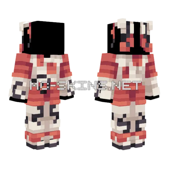 0327 Spinda Minecraft skin, front and back