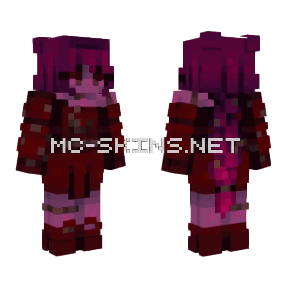 060 Sf Attack Minecraft skin, front and back