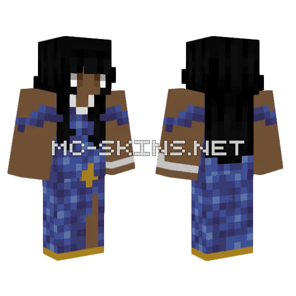 0zy M 5 Wide Version Minecraft skin, front and back