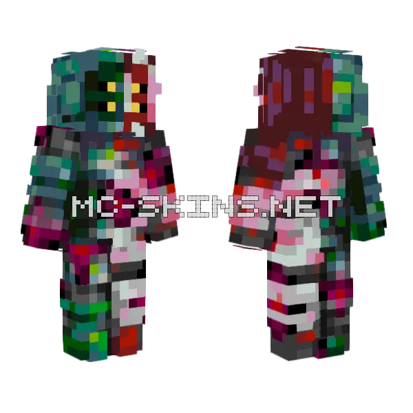 1 Old Thing Minecraft skin, front and back